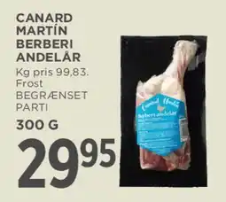 MENY Canard Martin Berberi andelår tilbud