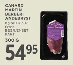 MENY Canard Martin Berberi andebryst tilbud