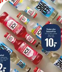 Føtex Shaker eller Smirnoff Ice tilbud