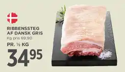 MENY Ribbenssteg af dansk gris tilbud