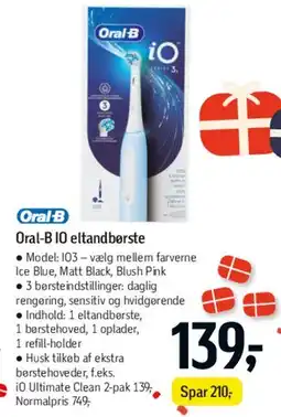 Føtex Oral‑B iO eltandbørste (iO5) tilbud
