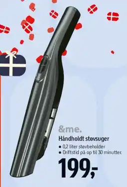 Føtex &me Håndholdt støvsuger tilbud