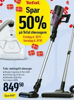 Føtex Ledningsfri støvsuger (Essential X-Pert 5.80) tilbud