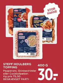 MENY Steff Houlberg Topping 400 g tilbud