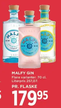 MENY Malfy Gin tilbud