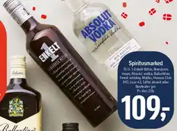 Føtex Spiritusmarked (selection of spirits) tilbud
