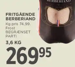 MENY Fritgående berberiand tilbud