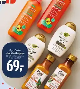 Føtex OGX, Cantu eller Maui hårpleje tilbud