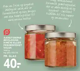 MENY Aarstiderne økologisk kimchi eller fermenteret salsa tilbud