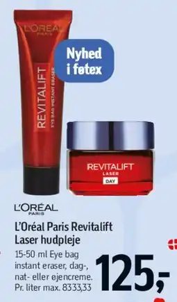 Føtex L'Oréal Paris Revitalift Laser hudpleje tilbud