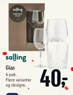 Føtex Glas 4-pak tilbud