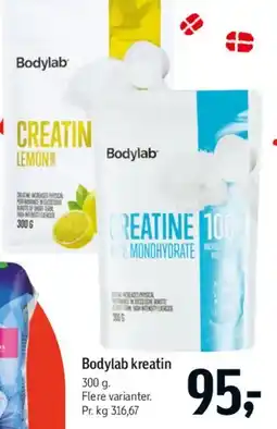 Føtex Bodylab kreatin tilbud