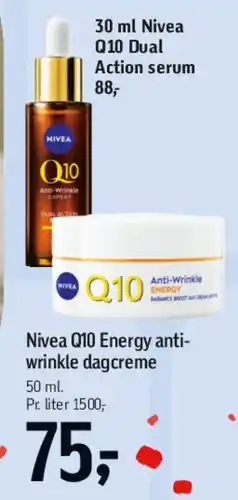 Føtex Nivea Q10 Energy anti-wrinkle dagcreme tilbud