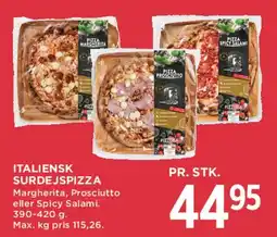 MENY Italiensk surdejspizza tilbud