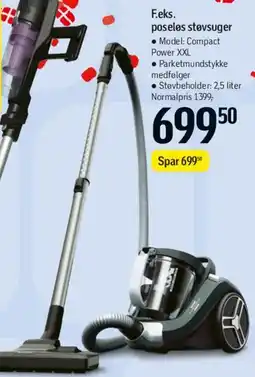 Føtex Poseløs støvsuger (Compact Power XXL) tilbud
