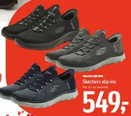 Føtex Skechers slip-ins tilbud