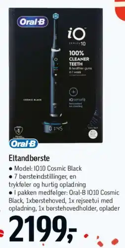 Føtex Eltandbørste (Oral‑B iO) tilbud