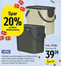 Føtex Affaldssortering (spand) tilbud