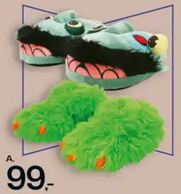 Føtex Monster slippers tilbud
