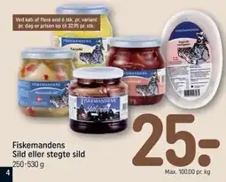 REMA 1000 Fiskemandens Sild eller stegte sild tilbud