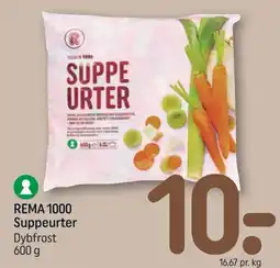 REMA 1000 Rema 1000 suppeurter tilbud