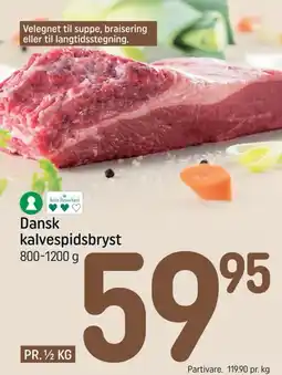 REMA 1000 Kalvespidsbryst tilbud