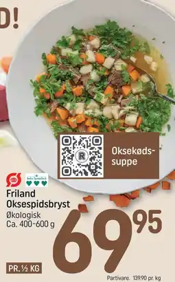 REMA 1000 Friland Oksespidsbryst tilbud