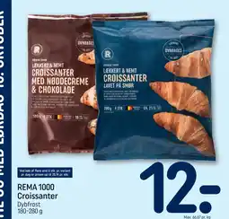 REMA 1000 Rema 1000 croissanter tilbud