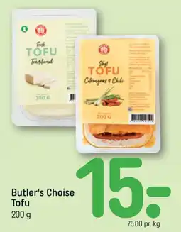 REMA 1000 Butler's Choice Tofu tilbud