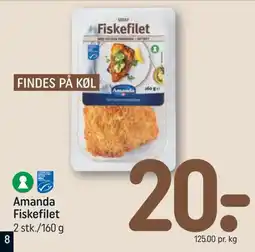 REMA 1000 Amanda Fiskefilet tilbud