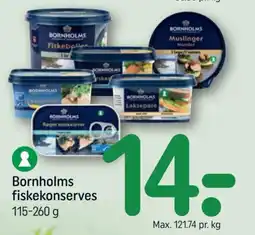 REMA 1000 Bornholms fiskekonserves tilbud