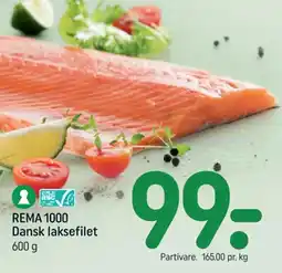 REMA 1000 Rema 1000 Laksefilet tilbud