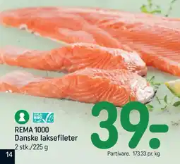 REMA 1000 Rema 1000 laksefileter tilbud