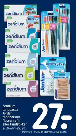 REMA 1000 Zendium Jordan tilbud