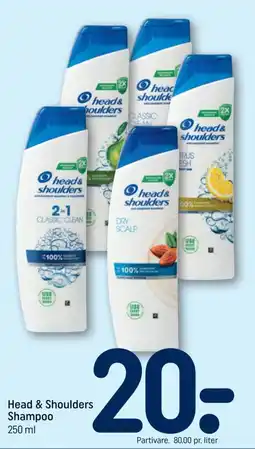 REMA 1000 Head & Shoulders Shampoo tilbud