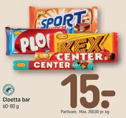 REMA 1000 Cloetta bar tilbud