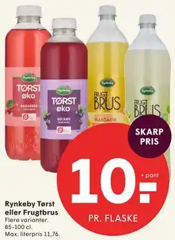 SPAR Rynkeby Tørst eller Frugtbrus tilbud