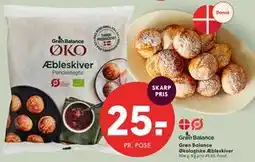 SPAR Grøn Balance Økologiske Æbleskiver tilbud
