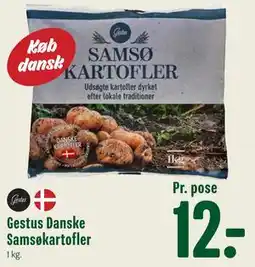 Min Købmand Gestus Danske Samsøkartofler tilbud