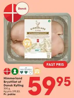 SPAR Himmerland Brystfilet af Dansk Kylling tilbud