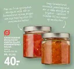 MENY AARSTIDERNE ØKOLOGISK KIMCHI ELLER FERMENTERET SALSA tilbud