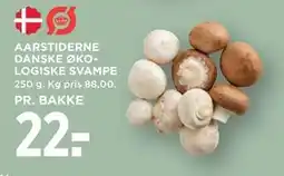 MENY AARSTIDERNE DANSKE ØKOLOGISKE SVAMPE tilbud
