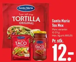 Min Købmand Santa Maria Tex Mex tilbud