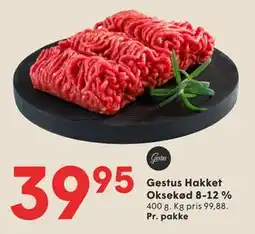 SPAR Gestus Hakket Oksekød 8-12 % tilbud