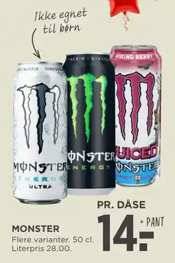 MENY MONSTER tilbud