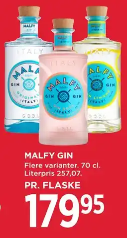 MENY MALFY GIN tilbud