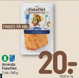 REMA 1000 Amanda Fiskefilet tilbud