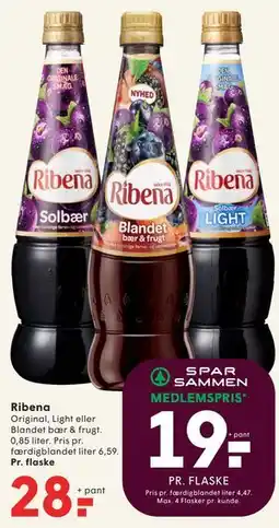 SPAR Ribena tilbud