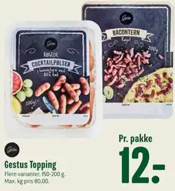 Min Købmand Gestus Topping tilbud