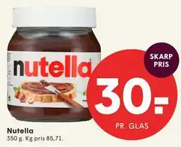 SPAR Nutella tilbud
